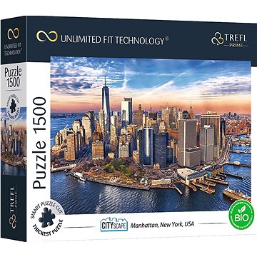 Trefl Puzzle UFT Cityscape: Manhattan, New York, USA 1500 dílků (26189)