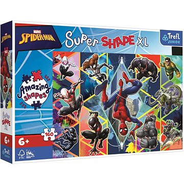 Trefl Puzzle Super Shape XL Spiderman: Přidej se 160 dílků (50024)