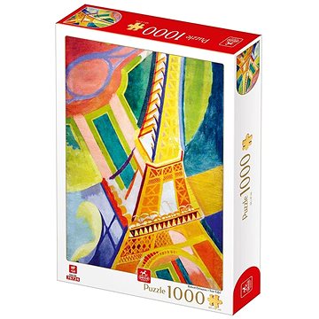 Deico Puzzle Eiffelova věž 1000 dílků (77554)