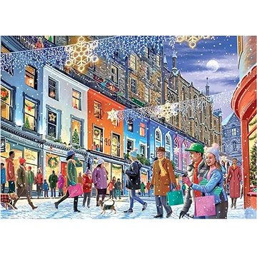Falcon Puzzle Vánoce v Edinburghu 1000 dílků (11353)