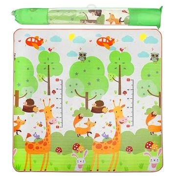 Kruzzel 9104 Hrací pěnová podložka pro děti Žirafa 180 × 180 cm (5900779935419)