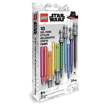 LEGO Star Wars Set Gelových per, světelný meč - 10 ks (4895028531164)