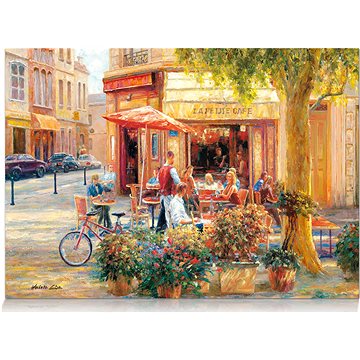 Star Puzzle Kavárna na rohu, Paříž 1000 dílků (1100707)