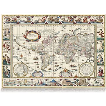 Star Puzzle Mapa světa 2000 dílků (1101063)