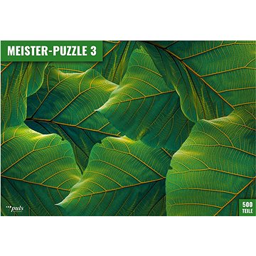 Puls Entertainment Meister-Puzzle 3: Listy 500 dílků (11144)