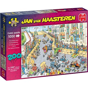 Jumbo Puzzle JvH Závod minikár 1000 dílků (20053)