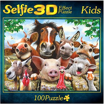 M.I.C. Puzzle Farma selfie 3D 100 dílků (693.7)