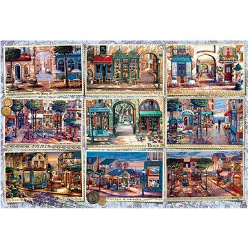 Cobble Hill Puzzle Vzpomínky na Paříž 2000 dílků (89020)