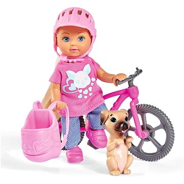 Simba Evička s bicyklem (4006592030858)