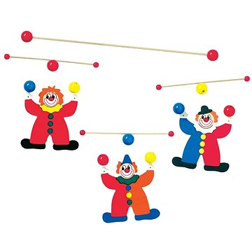Bino závěsný kolotoč, žongléři (P11518)