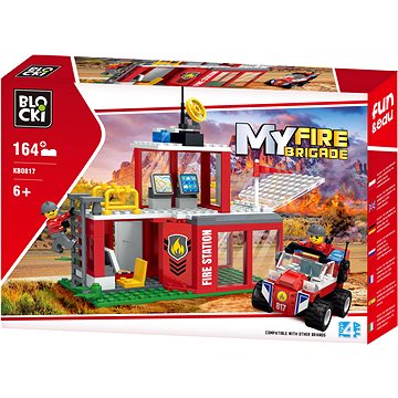 Blocki MyFireBrigade Fire-station (KB0817)