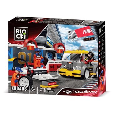 Blocki The Collection Racing Car Service - Pit Stop (KB0406)