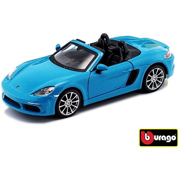 Bburago Porsche 718 Boxster Blue (4893993010974)