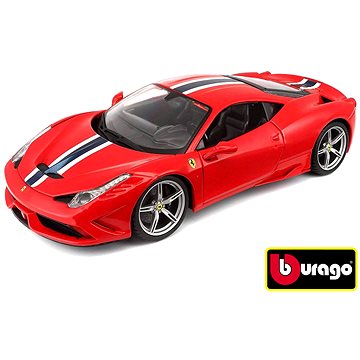 Bburago Ferrari 458 Speciale Ferrari Race&Play Red (4893993160020)