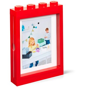 LEGO fotorámeček - červená (5711938033057)