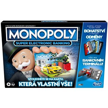 Monopoly Super elektronické bankovnictví (5010993718511)