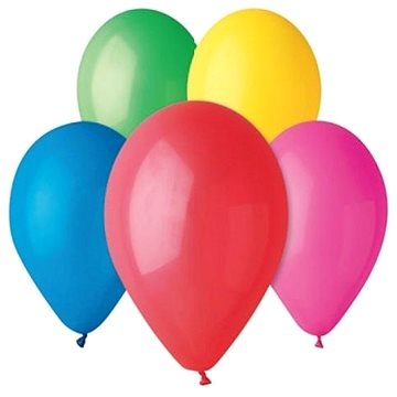 Nafukovací balónky, 26cm, mix barev, 100ks (8021886098013)