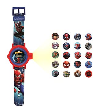 Lexibook Spider-Man Digitální hodinky s projektorem (3380743085807)