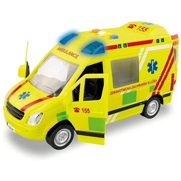 MaDe Ambulance, na setrvačník, s reálným hlasem posádky, 21cm (8590756037938)