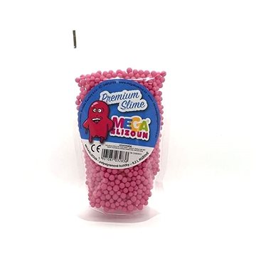 Megaslizoun - polystyrenové kuličky - růžové 0,2l (5901087032838)