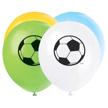 Balónky latexové fotbal 30 cm, 8 ks (11179273157)