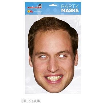 Princ William - maska celebrit (5060229970602)