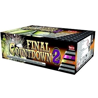 Ohňostroj - baterie výmetnic final countdown 2 - 150 ran (8595596312542)