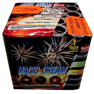 Ohňostroj - baterie výmetnic magic dream 25 ran (8595596302895)