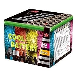 Ohňostroj - baterie výmetnic cool battery 64ran (8595596302475)