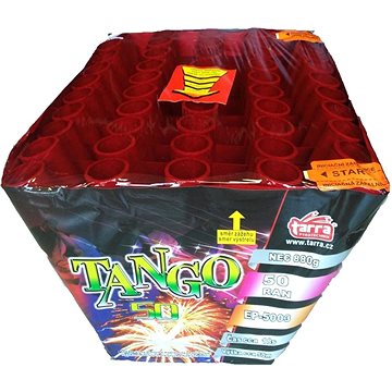 Ohňostroj -baterie výmetnic tango 50 ran (8595596317486)