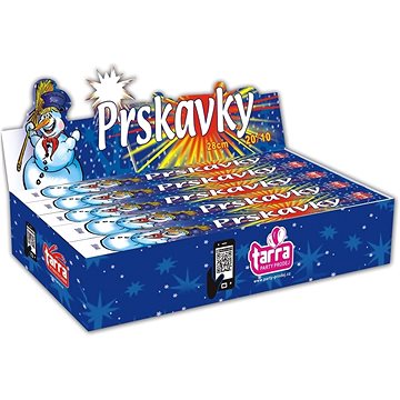 Ruční prskavky 28 cm - 200 ks - pyrotechnika (8595596318223)