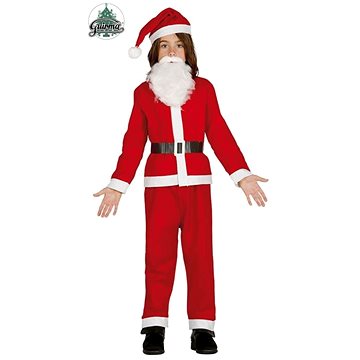 Dětský kostým Santa Claus - Vánoce - vel. 7-9 let (8412672426958)