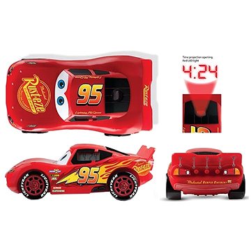 CARS 3 Budík Flash McQuinn s projektorem (5013348008077)
