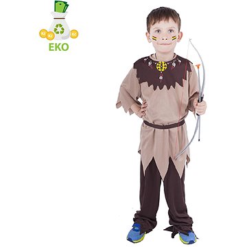 Rappa dětský kostým indián s páskem (S) (8590687206908)