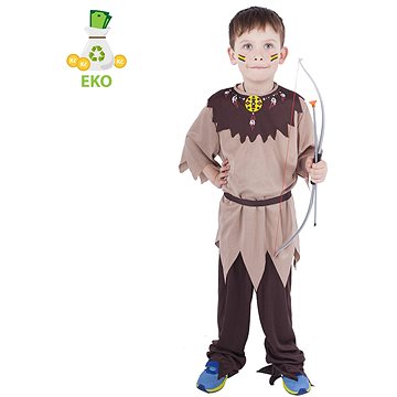 Rappa dětský kostým indián s páskem (M) (8590687206915)