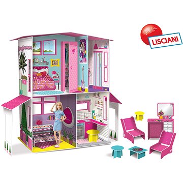 Lisciani domeček Barbie (8008324068265)