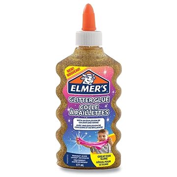 Elmer's Glitter Glue 177 ml, zlaté (3026980772512)