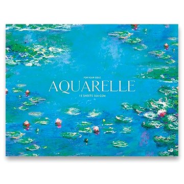 SHKOLYARYK Muse Aquarelle A4+/15 listů 300 g/m2 (4823088213058)