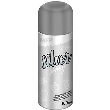 Spray stříbrný dekorační 100ml (8595138559756)
