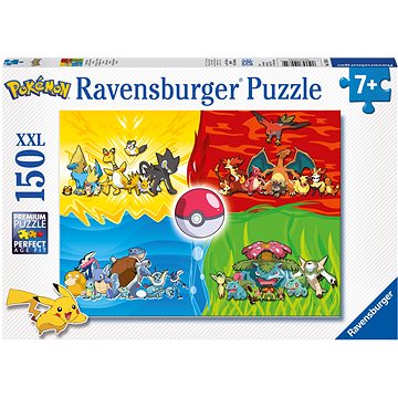 Ravensburger 100354 Druhy Pokémonů 150 dílků (4005556100354)