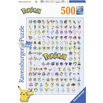 Ravensburger 147816 Prvních 151 Pokémonů 500 dílků (4005556147816)