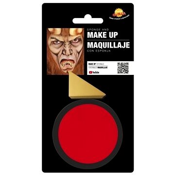 Červený Make-Up s Houbou - Halloween - 9 g (8434077156209)