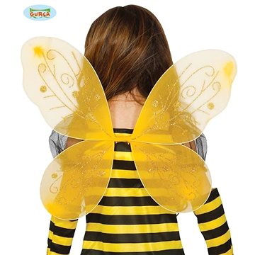GUIRCA Dětské křídla včela - včelka - žluté - unisex