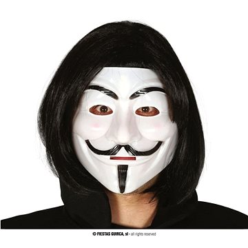 Plastová Maska Anonymous - Vendeta - Halloween (8434077028940)
