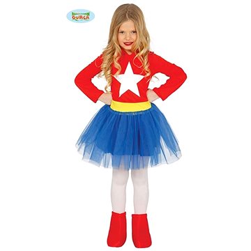 Dětský Kostým Supergirl - Superdívka - vel.5-6 let (8434077832134)