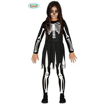 Dětský Kostým Kostra - Kostlivec - vel. 5-6 let - Halloween