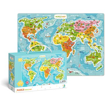Dodo Puzzle Mapa Světa -100 dílků (4820198240240)