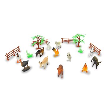 Jamara Set zvířat z farmy 20 ks (4042774457945)