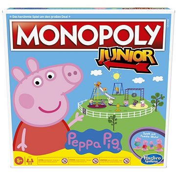 Monopoly Junior Prasátko Peppa CZ SK (5010993887248)