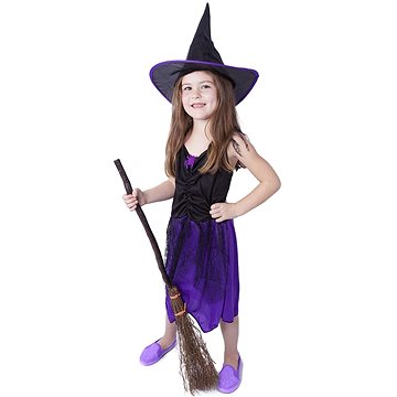 Rappa fialová čarodějnice s kloboukem (M) (8590687850910)